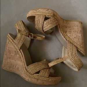 Stuart Weitzman Minx Wedges - Size 7
